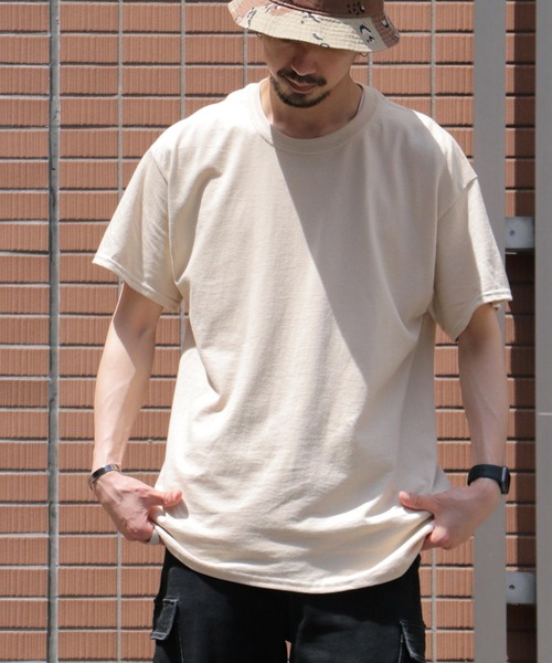 GILDAN(ギルダン)の「【GILDAN/ギルダン】6.0oz ハーフスリーブ ビッグTシャツ2(Tシャツ/カットソー・メンズ・ブルー系その他/ダークブラウン/ミント/ダークグレー/レッド/ライトグレー/ネイビー/ベージュ・L/3L/LL/S/M/SS)」の10枚目の写真