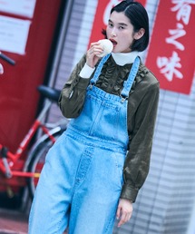 Johnbull（ジョンブル）の「エコスエードフリルシャツ（シャツ/ブラウス）」