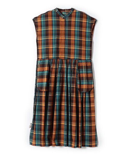 セール】SHIPS Colors:〈手洗い可能〉マドラスチェック フレンチ