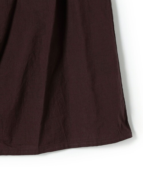 美品*マーガレットハウエル*マドラスチェック柄*フレンチスリーブ*ワンピース MARGARET HOWELL（マーガレットハウエル）の「HALF MOON COTTON