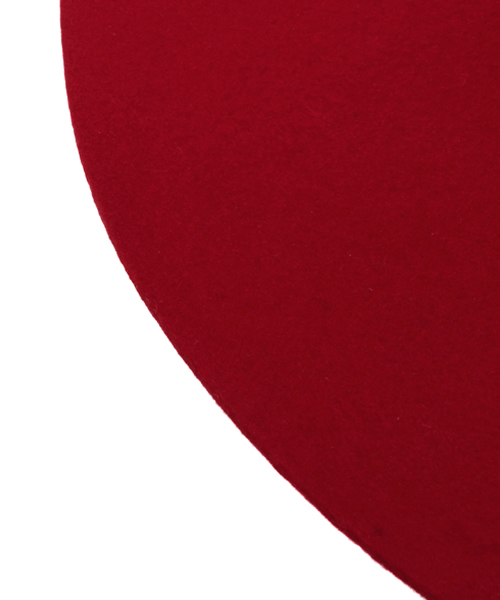 fifth（フィフス）の「ウール中折れツバ広リボンベルトハット（ハット・レディース・ブラック/ボルドー・FREE）」の10枚目の写真