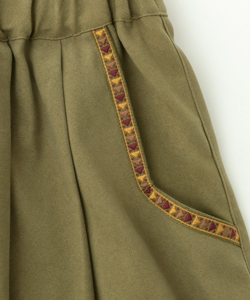 チチカカ（チチカカ）の「ピーチスキンエッグタックパンツ（その他パンツ・レディース・ベージュ/アイボリー/カーキ/ネイビー/オリーブ/グリーン/ボルドー/マスタード・LARGE/MEDIUM）」の14枚目の写真