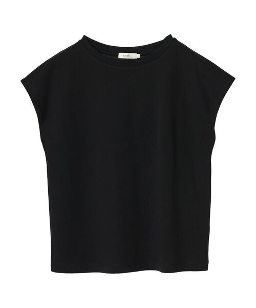 earth music&ecology(アースミュージックアンドエコロジー)の「フレンチT(Tシャツ/カットソー・レディース・ブラック/オフホワイト/ベージュ/ブラウン・S/M)」の15枚目の写真