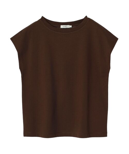 earth music&ecology(アースミュージックアンドエコロジー)の「フレンチT(Tシャツ/カットソー・レディース・ブラック/オフホワイト/ベージュ/ブラウン・S/M)」の17枚目の写真