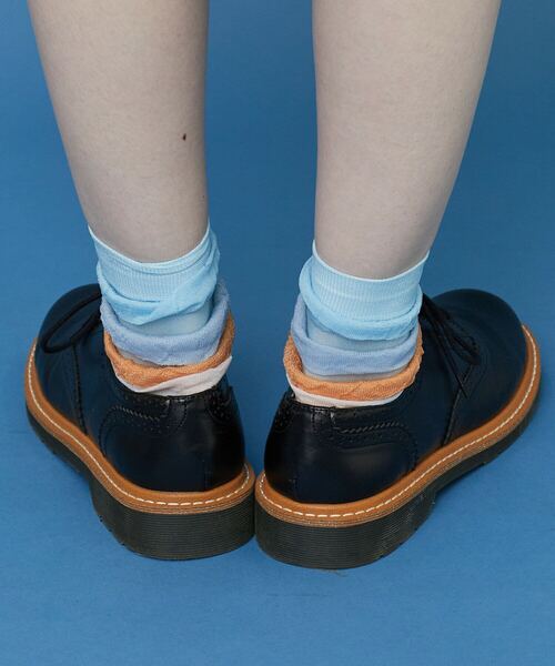 FRAPBOIS(フラボア)の「フリルソックス(ソックス/靴下・レディース・ブラック/ネイビー/サックスブルー・FREE)」の9枚目の写真