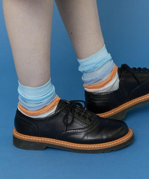 FRAPBOIS(フラボア)の「フリルソックス(ソックス/靴下・レディース・ブラック/ネイビー/サックスブルー・FREE)」の8枚目の写真