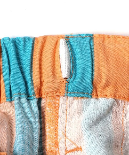 BREEZE(ブリーズ)の「【リンク・上下セット】3柄セットアップ(セットアップ・キッズ・アイボリー/ストライプ/グリーン・80/90/100/120/110/130/140)」の11枚目の写真