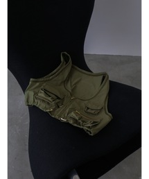 Katrin TOKYO（カトリーントーキョー）の「cropped fishing vest（ベスト）」