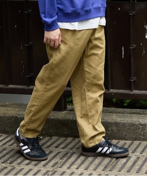 GLAZOS(グラソス)の「【大人向けサイズあり】コットンツイル・シェフパンツ(その他パンツ・キッズ・ネイビー/ベージュ/チャコールグレー/ブラック/カーキ・150cm/170cm/160cm/140cm)」の3枚目の写真