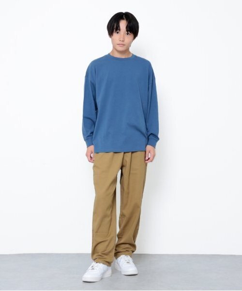 GLAZOS(グラソス)の「【大人向けサイズあり】コットンツイル・シェフパンツ(その他パンツ・キッズ・ネイビー/ベージュ/チャコールグレー/ブラック/カーキ・150cm/170cm/160cm/140cm)」の7枚目の写真