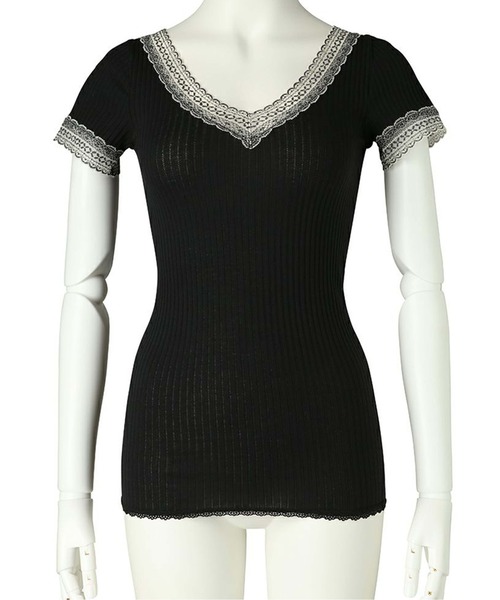 【セール】キッドブルー -２４ＡＷオーガニックコットンリブ -半袖インナー -KIAC114 -kidblue（その他アンダーウェア/インナー）｜KID BLUE（キッドブルー）