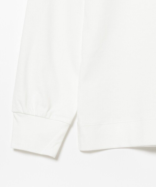 International Gallery BEAMS（インターナショナルギャラリービームス）の「SLOANE / スーピマコットン タートルネックカットソー（Tシャツ/カットソー・メンズ・オフホワイト/ホワイト系その他2/ネイビー/オレンジ系その他5/ブラック・2/3/5/4）」の13枚目の写真