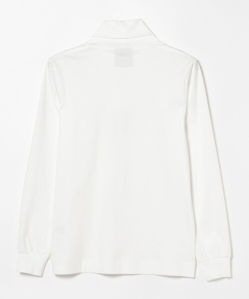 International Gallery BEAMS（インターナショナルギャラリービームス）の「SLOANE / スーピマコットン タートルネックカットソー（Tシャツ/カットソー・メンズ・オフホワイト/ホワイト系その他2/ネイビー/オレンジ系その他5/ブラック・2/3/5/4）」の14枚目の写真