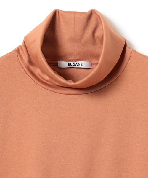 International Gallery BEAMS（インターナショナルギャラリービームス）の「SLOANE / スーピマコットン タートルネックカットソー（Tシャツ/カットソー・メンズ・オフホワイト/ホワイト系その他2/ネイビー/オレンジ系その他5/ブラック・2/3/5/4）」の22枚目の写真