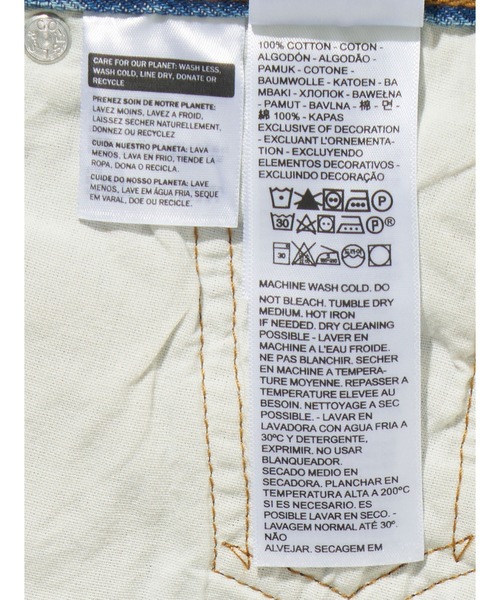 Levi's(リーバイス)の「Levi's/リーバイス 501(R) ジーンズ FOR WOMEN ミディアムインディゴ CLEAN CRAFT(デニムパンツ・レディース・インディゴブルー・28inch/27inch/26inch/25inch/24inch/23inch)」の6枚目の写真