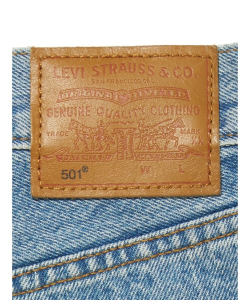 Levi's(リーバイス)の「Levi's/リーバイス 501(R) ジーンズ FOR WOMEN ミディアムインディゴ CLEAN CRAFT(デニムパンツ・レディース・インディゴブルー・28inch/27inch/26inch/25inch/24inch/23inch)」の4枚目の写真