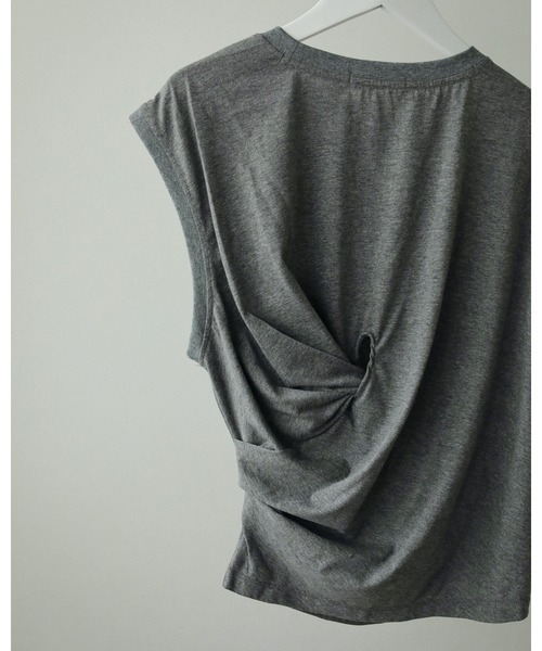 【セール】Drape Cut Tanktop（タンクトップ）｜anuke（アンヌーク）