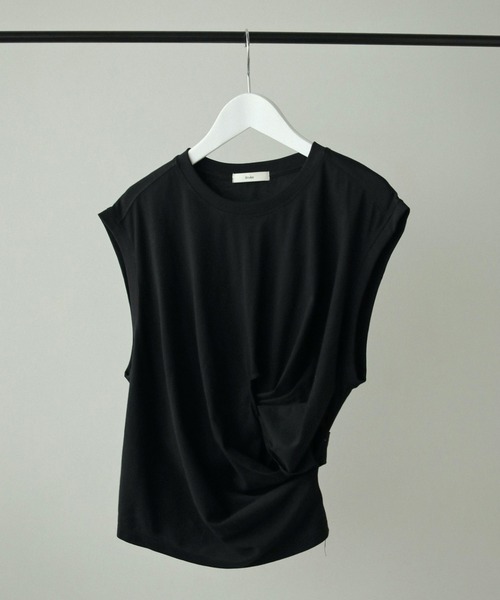 Tシャツ(半袖/袖なし) anuke Drape Cut Tanktop セール】Drape Cut Tanktop（タンクトップ）｜anuke（アンヌーク