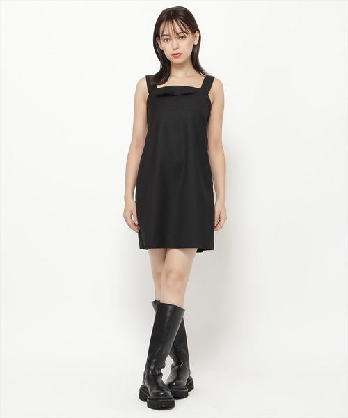 REDYAZEL（レディアゼル）の「リボンベアミニワンピース（ワンピース・レディース・ブラック/グレー・FREE）」の14枚目の写真