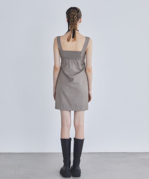 REDYAZEL（レディアゼル）の「リボンベアミニワンピース（ワンピース・レディース・ブラック/グレー・FREE）」の8枚目の写真