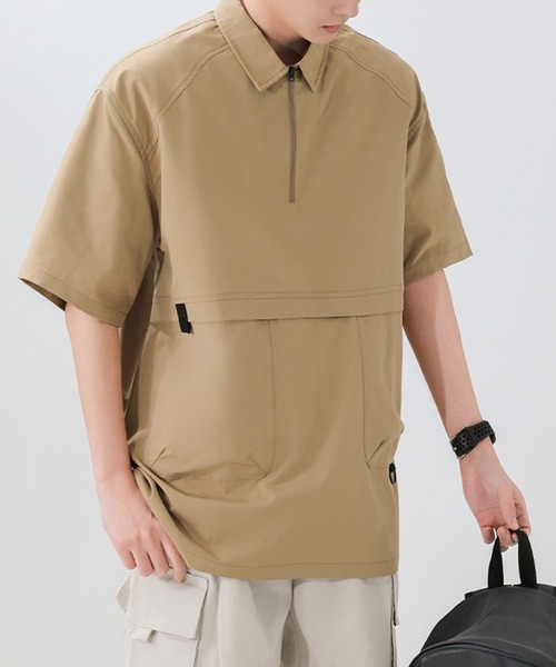 GENXDER(ノンジェンダー)の「【GENXDER】ワークアウトドアポロシャツ (SS)(ポロシャツ・メンズ・オフホワイト/ベージュ・LARGE/X-LARGE/XX-LARGE)」の17枚目の写真