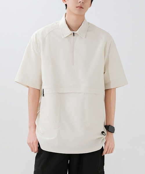 GENXDER(ノンジェンダー)の「【GENXDER】ワークアウトドアポロシャツ (SS)(ポロシャツ・メンズ・オフホワイト/ベージュ・LARGE/X-LARGE/XX-LARGE)」の15枚目の写真