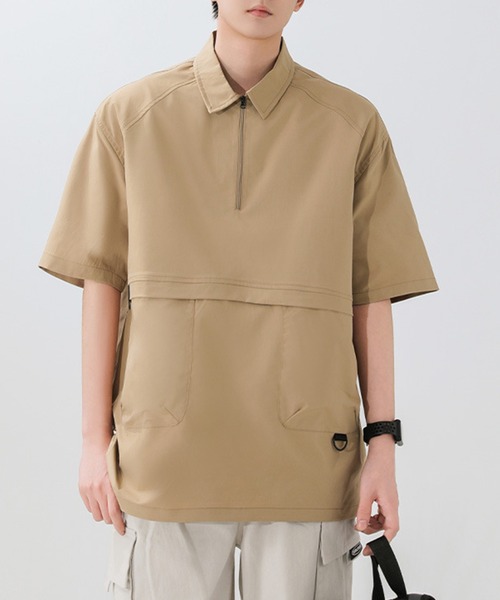 GENXDER(ノンジェンダー)の「【GENXDER】ワークアウトドアポロシャツ (SS)(ポロシャツ・メンズ・オフホワイト/ベージュ・LARGE/X-LARGE/XX-LARGE)」の13枚目の写真