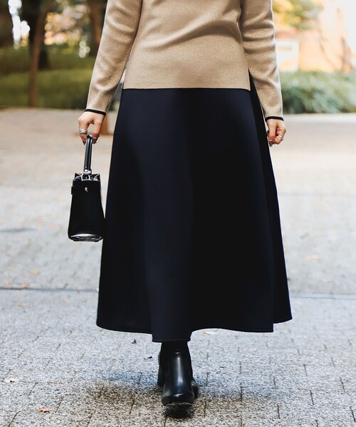 BEAMS HEART（ビームスハート）の「ダンボール フレアスカート（スカート・レディース・レッド系その他7/ネイビー・FREE）」の13枚目の写真