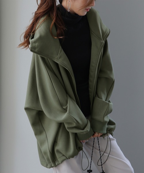 変形シルエットパーカー（パーカー）｜HUG.U（ハグユー）の