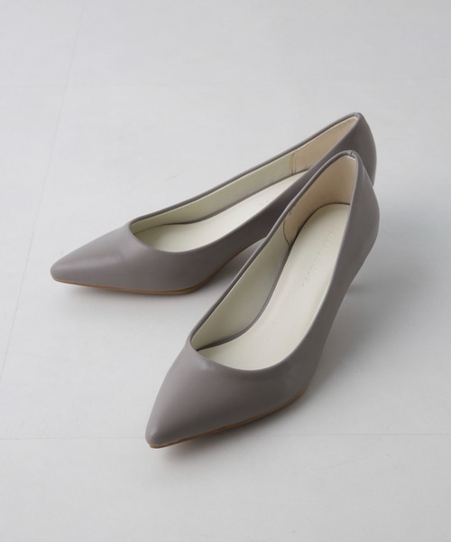 NANO universe（ナノユニバース）の「ポインテッドトゥパンプス（パンプス・レディース・ブラック/グレー・38/36/37）」の3枚目の写真