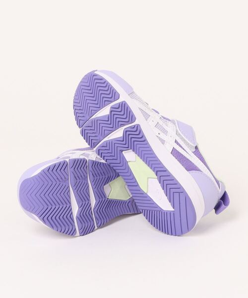 SUKUSUKU（スクスク）の「ASICS KIDS（アシックスキッズ）SUKU2（スクスク）ネイラ MINI（スニーカー・キッズ・ラベンダー・16.0cm/16.5cm/17.0cm/17.5cm/18.0cm/18.5cm/19.0cm/19.5cm/20.0cm/20.5cm/21.0cm/21.5cm/22.0cm）」の3枚目の写真