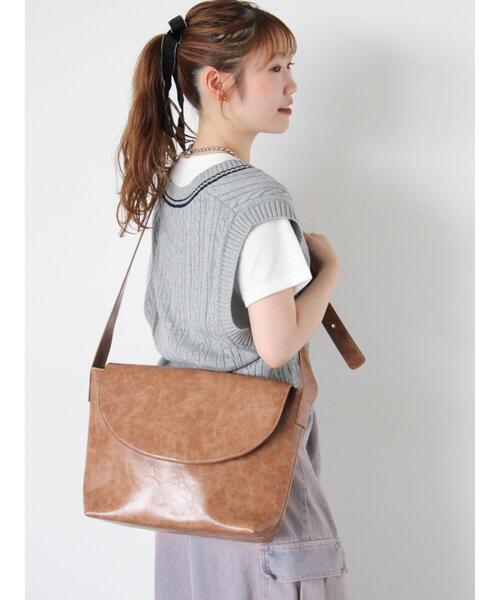 ehka sopo（エヘカソポ）の「ハート刺繍チルデンベスト（ベスト・レディース・オフホワイト/ボルドー/ネイビー/グレー・F）」の16枚目の写真