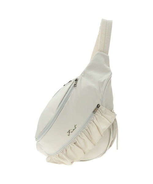 F i.n.t（フィント）の「フリル使いワンショルダーバッグ/fint（ショルダーバッグ・レディース・アイボリー/ブラック・FREE）」の12枚目の写真