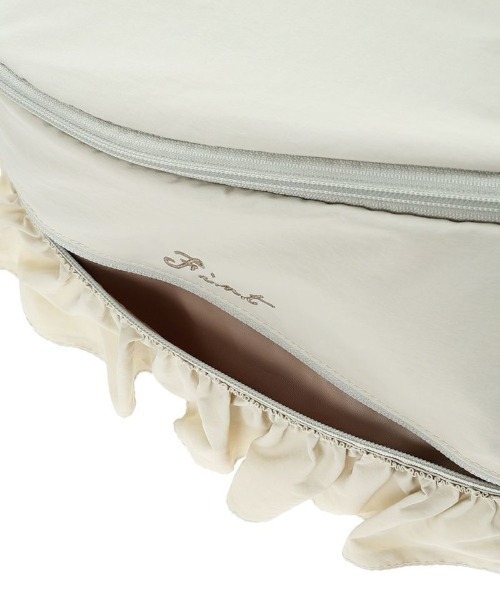 F i.n.t（フィント）の「フリル使いワンショルダーバッグ/fint（ショルダーバッグ・レディース・アイボリー/ブラック・FREE）」の21枚目の写真