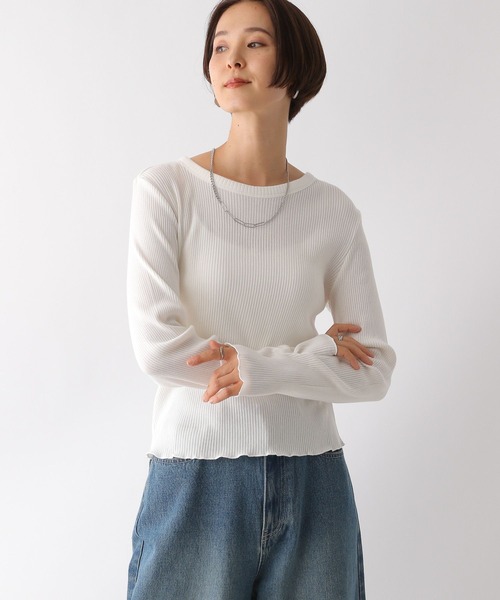 LEPSIM（レプシィム）の「アソートリブインナー 134457（Tシャツ