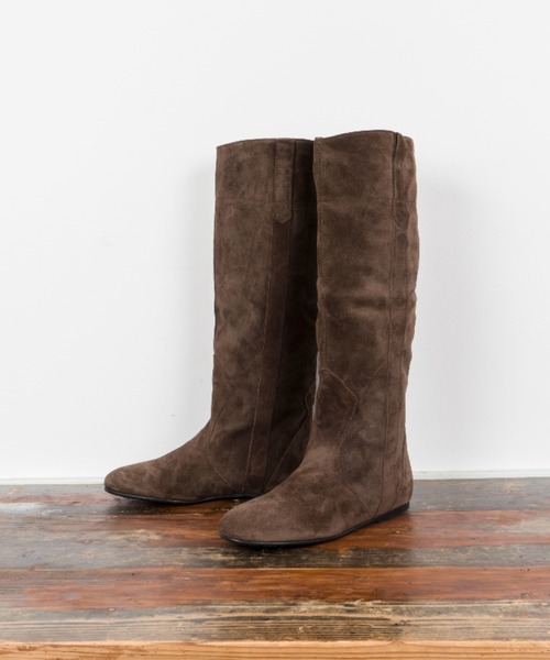 【セール】【FABIO RUSCONI/ファビオルスコーニ】レザー ロングブーツ（ブーツ）｜Fabio Rusconi（ファビオルスコーニ）