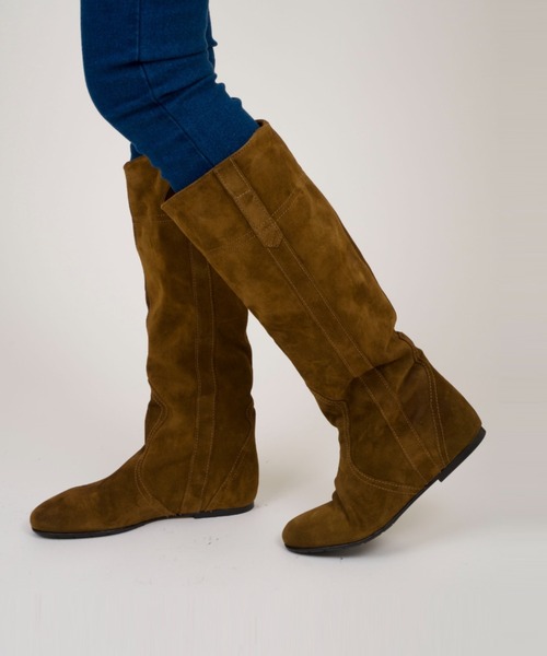 【セール】【FABIO RUSCONI/ファビオルスコーニ】レザー ロングブーツ（ブーツ）｜Fabio Rusconi（ファビオルスコーニ）