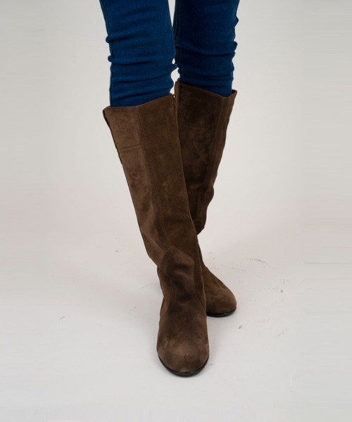 【セール】【FABIO RUSCONI/ファビオルスコーニ】レザー ロングブーツ（ブーツ）｜Fabio Rusconi（ファビオルスコーニ）