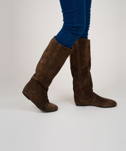 【セール】【FABIO RUSCONI/ファビオルスコーニ】レザー ロングブーツ（ブーツ）｜Fabio Rusconi（ファビオルスコーニ）