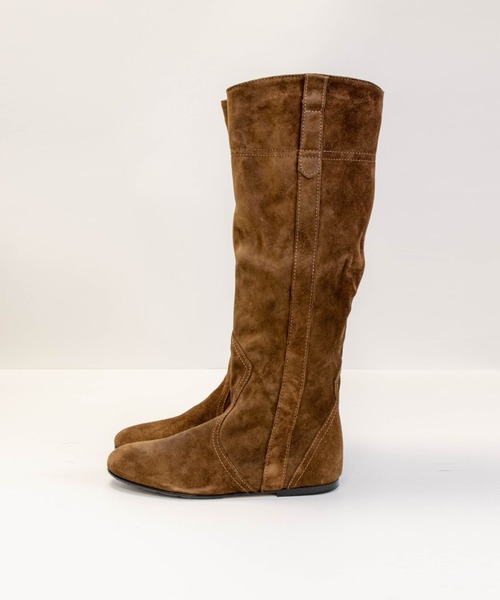 【セール】【FABIO RUSCONI/ファビオルスコーニ】レザー ロングブーツ（ブーツ）｜Fabio Rusconi（ファビオルスコーニ）