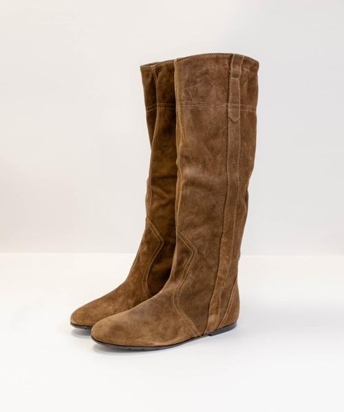 【セール】【FABIO RUSCONI/ファビオルスコーニ】レザー ロングブーツ（ブーツ）｜Fabio Rusconi（ファビオルスコーニ）