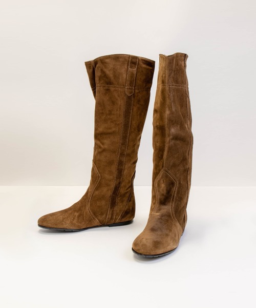 【セール】【FABIO RUSCONI/ファビオルスコーニ】レザー ロングブーツ（ブーツ）｜Fabio Rusconi（ファビオルスコーニ）