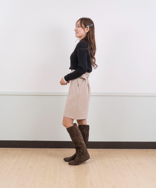 【セール】【FABIO RUSCONI/ファビオルスコーニ】レザー ロングブーツ（ブーツ）｜Fabio Rusconi（ファビオルスコーニ）