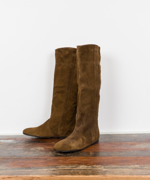 【セール】【FABIO RUSCONI/ファビオルスコーニ】レザー ロングブーツ（ブーツ）｜Fabio Rusconi（ファビオルスコーニ）