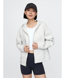 GapFit 2WAY ジップアップパーカー