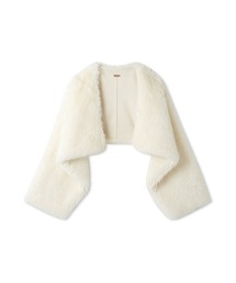 FURFUR | ２WAYエコファーボレロ(カーディガン/ボレロ)