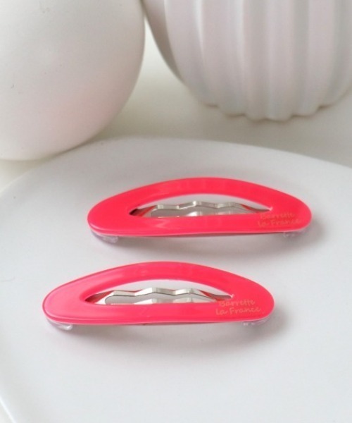 Three Four Time（ｽﾘｰﾌｫｰﾀｲﾑ）の「フランス製カラーセットトップピン（ヘアピン・レディース・ブルー/ピンク/マスタード・FREE）」の5枚目の写真