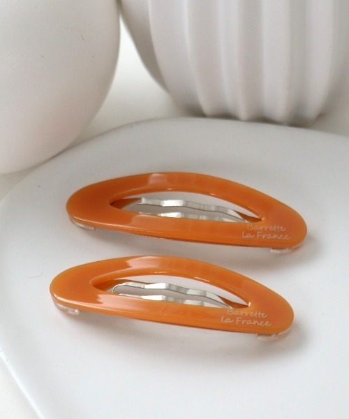 Three Four Time（ｽﾘｰﾌｫｰﾀｲﾑ）の「フランス製カラーセットトップピン（ヘアピン・レディース・ブルー/ピンク/マスタード・FREE）」の6枚目の写真