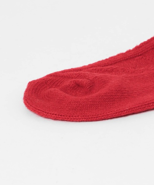 URBAN RESEARCH Sonny Label（アーバンリサーチサニーレーベル）の「H FOOTWEAR　ダイヤ柄ソックス（ソックス/靴下・レディース・レッド/グレー系その他/オフホワイト・FREE）」の9枚目の写真