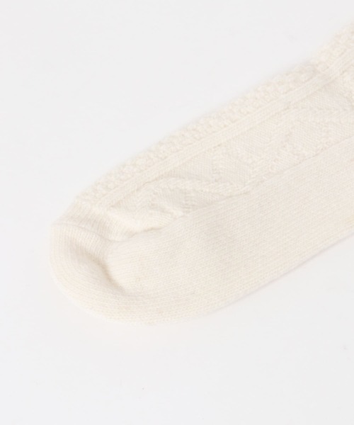 URBAN RESEARCH Sonny Label（アーバンリサーチサニーレーベル）の「H FOOTWEAR　ダイヤ柄ソックス（ソックス/靴下・レディース・レッド/グレー系その他/オフホワイト・FREE）」の10枚目の写真